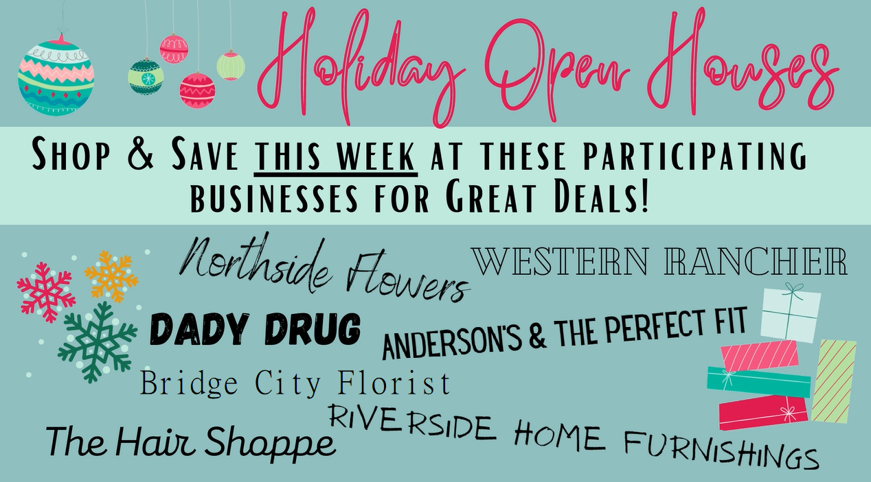 Holiday Open House Graphic